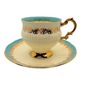 Elizabethan Vintage Fine‎ Bone China Tea Cup and Saucer